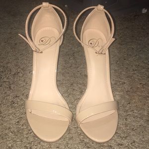 Nude heels